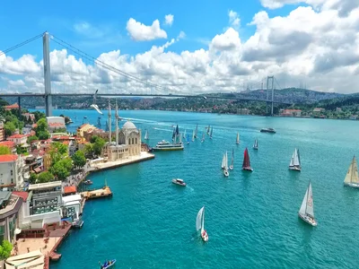 Scenic Waterfront - Istanbul's Golden Horn View